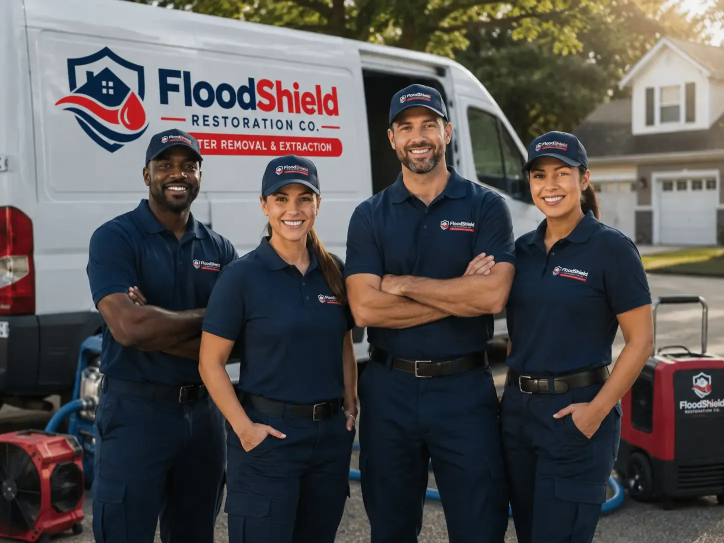 Flood Damage Restoration company in Woodlake, CA